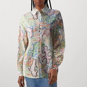 NEVER FULLY DRESSED OANA SHIRT - Button-down blouse 2